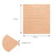 Самоклеюча 3D панель помаранчевий камінь 700х600х8мм (190) (SW-00000722)