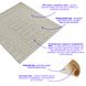Самоклеющаяся 3D панель серый бамбук 700x700x8,5мм (71) (SW-00000073)