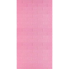 Самоклеющаяся 3D панель под розовый кирпич 3080х700х3мм SW-00001757