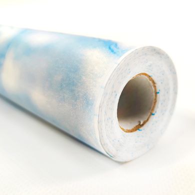 Самоклеющаяся пленка голубой мрамор 0,45х10м (SW-00000815)