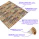 Самоклеющаяся 3D панель бамбук микс 700x700x8,5мм (73) (SW-00000090)