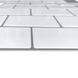 Самоклеющаяся полиуретановая плитка белый кирпич 305х305х1мм (D) SW-00001193