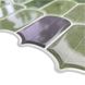 Самоклеющаяся полиуретановая плитка серо-фиолетовая мозаика 305х305х1мм (D) SW-00001194