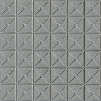 Самоклеящаяся 3D панель квадрат серебро 700x700x8мм (177) (SW-00000188)