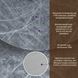 Декоративна ПВХ плита сірий натуральний мармур 1,22х2,44мх3мм (є послуга порізки) (SW-00001406)