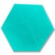 Декоративний самоклеючий шестикутник 3D блакитний 200x230х5мм (SW-00000745)