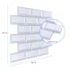 Декоративная ПВХ плитка на самоклейке кирпич 300х300х5мм, цена за 1 шт (SW-00000665)