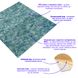 Самоклеющаяся 3D панель морская мраморная плитка 700x700x4мм (362) (SW-00000530)