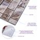 Декоративна ПВХ плитка на самоклейці квадрат 300х300х5мм, ціна за 1 шт (SW-00000668)