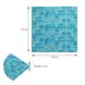 Самоклеющаяся 3D панель под голубой мрамор 700x770x5мм (65) (SW-00000033)