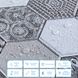 Декоративная ПВХ плитка на самоклейке квадрат 300х300х5мм, цена за 1 шт (SW-00000670)