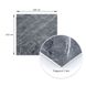 Декоративная плита ПВХ серый натуральный мрамор 600*600*3mm (S) (SW-00001627)