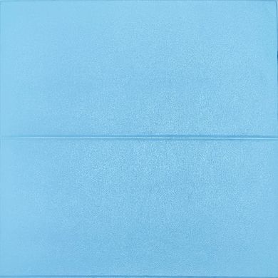 Самоклеюча 3D панель блакитні блоки 700х600х5мм (367) (SW-00001465)