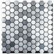 Самоклеющаяся алюминиевая плитка 300х300х3мм SW-00001928 (D), 3 мм