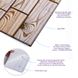 Декоративна ПВХ плитка на самоклійці квадрат 300*300*5мм (SW-00001133)