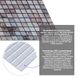 Декоративна ПВХ панель мозаїка під бежевий мрамор 960х480х4мм (1182) SW-00001433