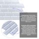 Декоративна ПВХ панель біла клінкерна кирпич 960х480х4мм (1164) SW-00001431