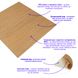Самоклеящаяся 3D панель песочный рваный кирпич 700х770х5мм (159) (SW-00000561)