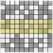 Самоклеющаяся алюминиевая плитка серебряная с золотом мозаика 300х300х3мм SW-00001826 (D), 3 мм