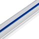 Плинтус РР самоклеющийся белый с синей полоской 2300*70*4мм (D) SW-00001831, 4 mm