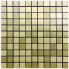 Самоклеюча алюмінієва плитка 300х300х3мм Зелене золото мозаїка SW-00001168