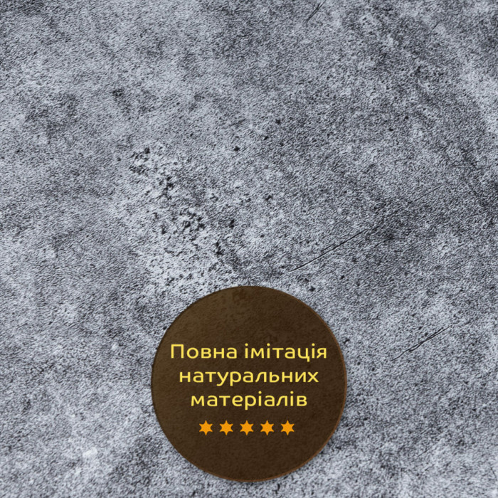 Декоративна ПВХ плита 600х600х3мм Попелястий мармур (S) SW-00001626