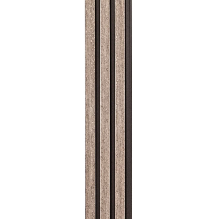 Рейка декоративна PS 2900х115х12мм Сіро-коричневий SW-00001744