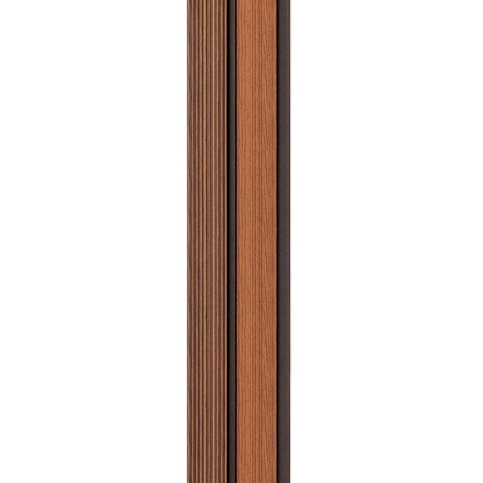 Рейка декоративна PS 2900х118х12мм Теплий каштан SW-00001753