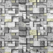 Панель стеновая 700х770х3мм Графитовый кубик SW-00001996