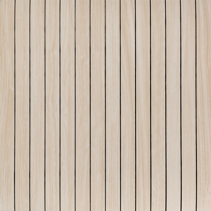 Покриття вінілове самоклеюче 3D рейки 600х600х2,8мм Ясен кремовий SW-00002199