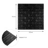 3D панель самоклеюча 700х770х5мм цегла Чорний (019-5) SW-00000151